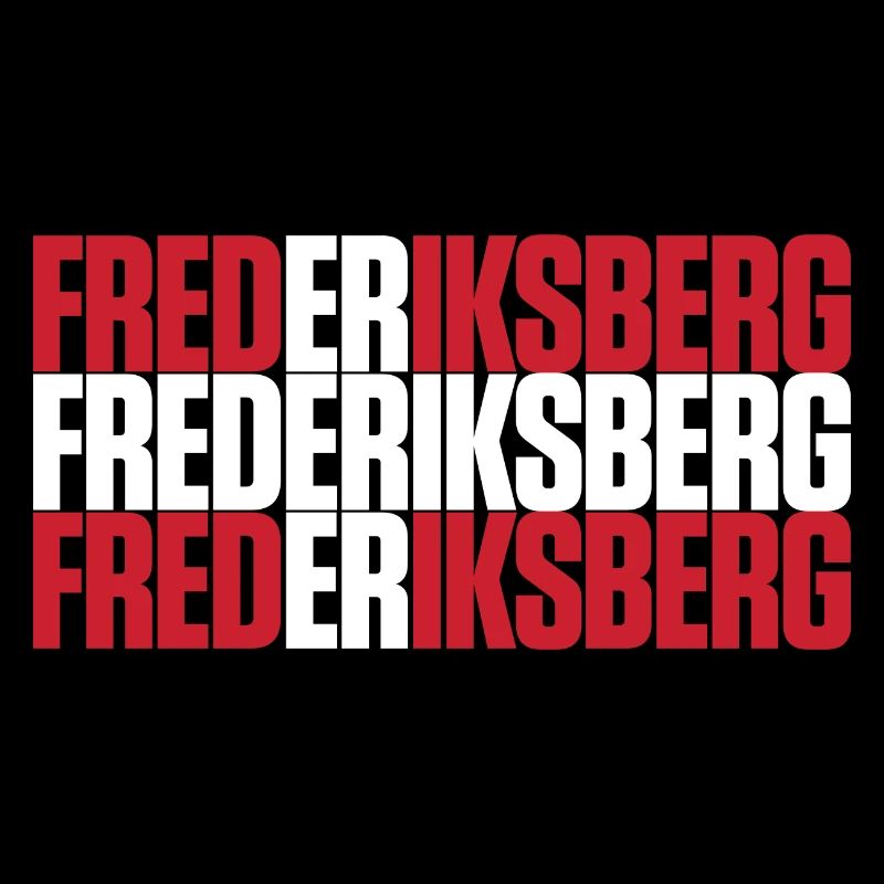 Frederiksberg Danemark Drapeau