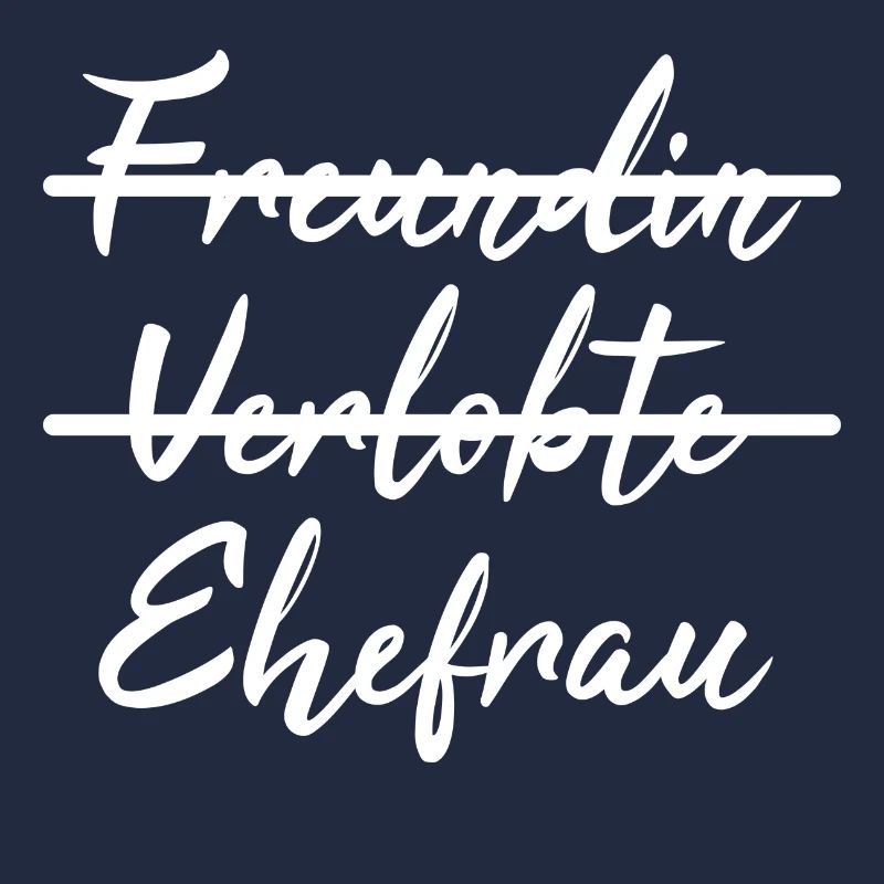 Nicht Freundin, sondern Ehefrau - Geschenkidee