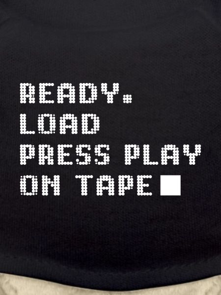 Press play on tape