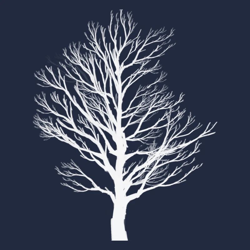 Winter Motiv Schnee Baum Geschenk TShirt