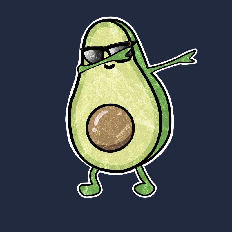 Avocado Dab Dabbing Dab Dance Tanz Sonnenbrille