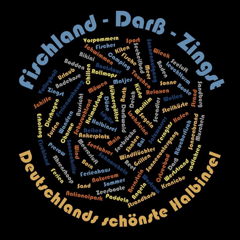 WordCloud (Fischland-Darß-Zingst-Edition)