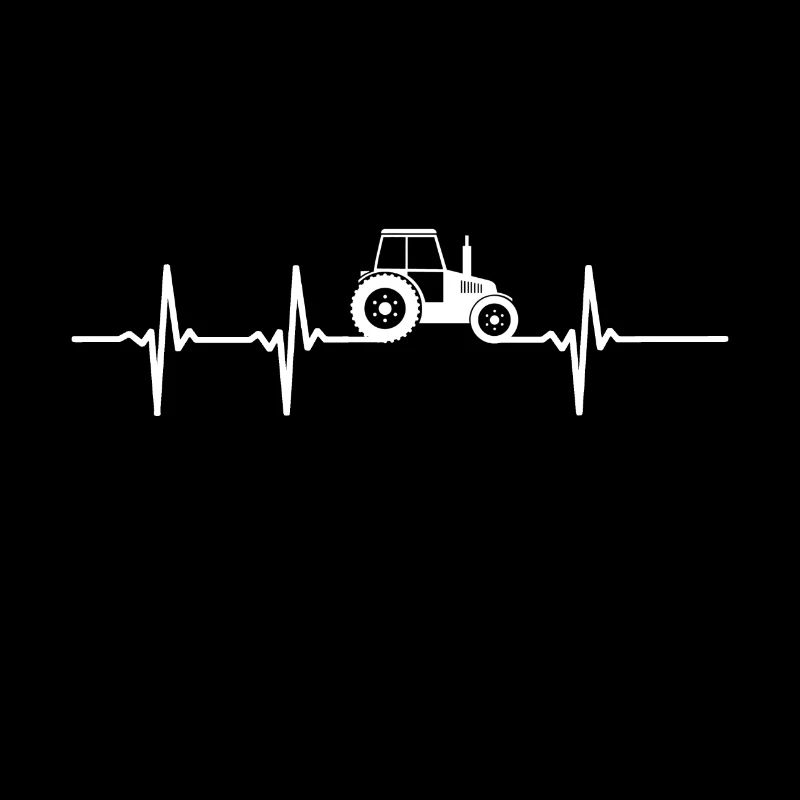 EKG Herzschlag Traktor
