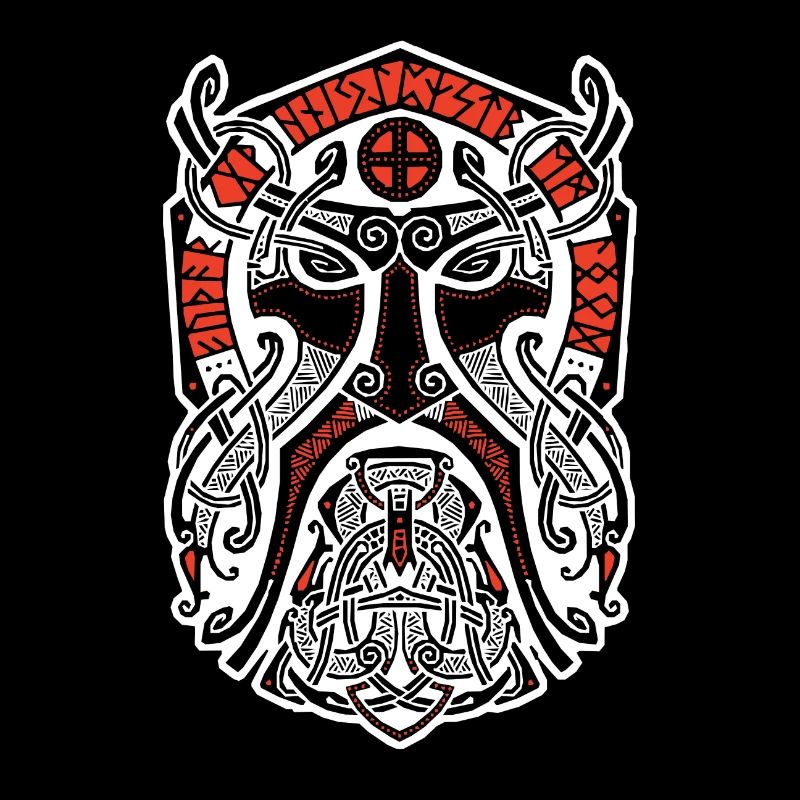 Thor mask Viking Vikings Odin Valhalla Walhalla
