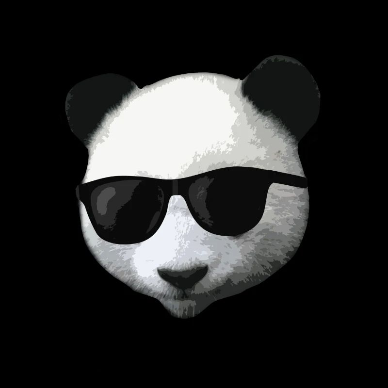 Panda Panda Bear Animal Cool Lunettes de soleil