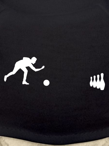 Bowling skittles bowling ball
