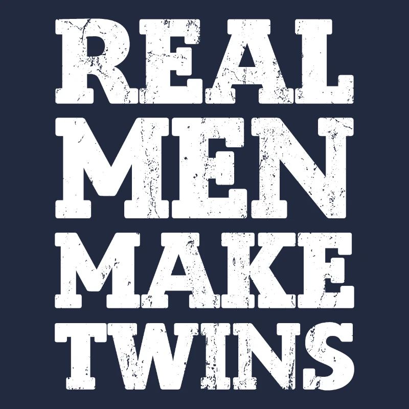 Real Men make Twins Geschenk
