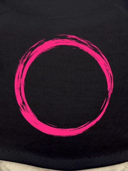 Circle Symbol Design Pink