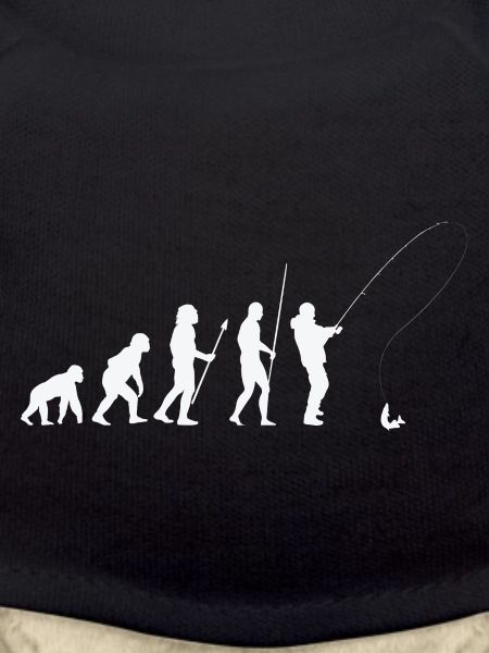 Angler fisherman fishing evolution