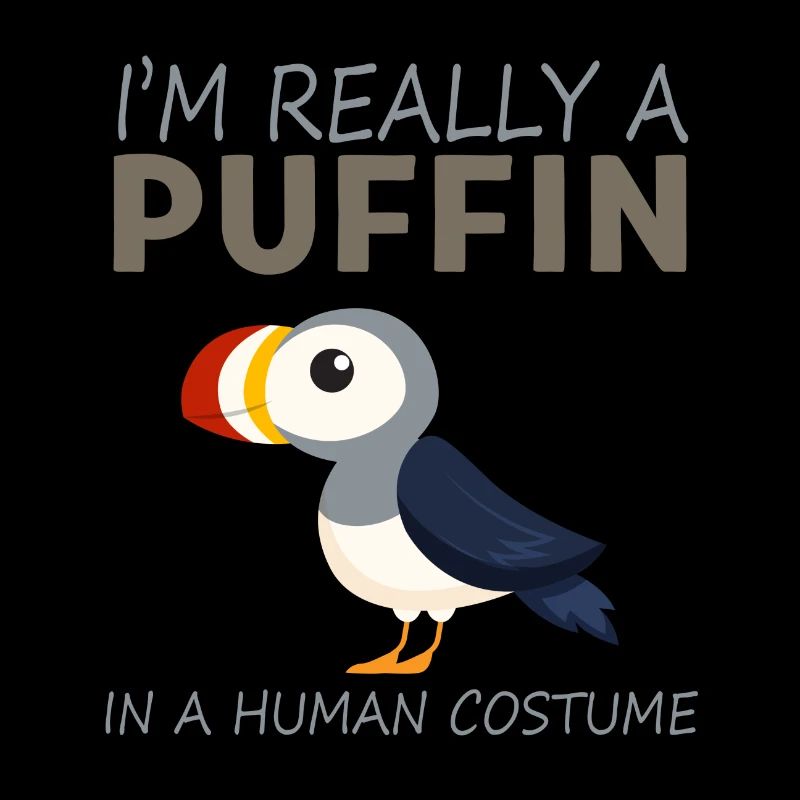 I`m really a Puffin in a Human Costume Lunde