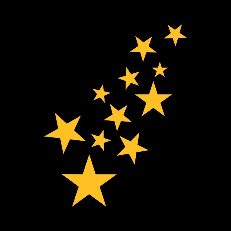 Modèle astérisque symbole étoile