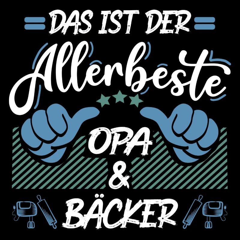 Bester Opa und Bäcker