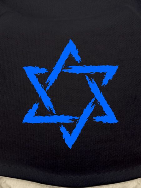 Davidstern Symbol Blau Stern
