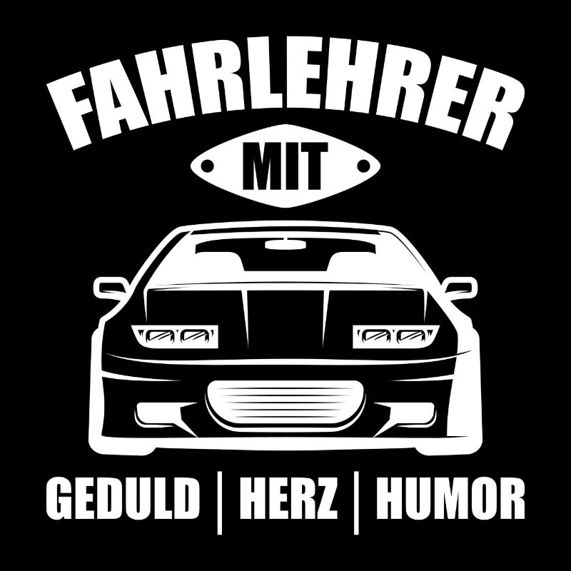 Fahrlehrer mit gedult herz humor Beruf Geschenk