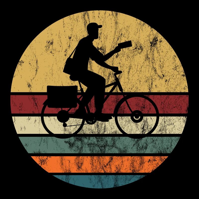 Postman Delivery Man Postman Retro Vintage