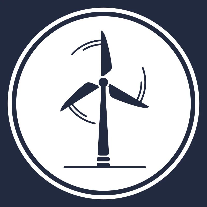 Silhouette d’éolienne