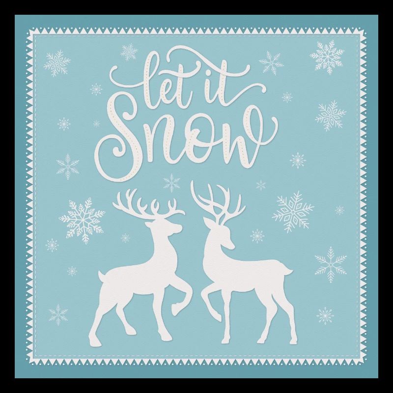 Affiche Let it Snow