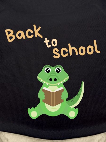 Back to school - crocodile