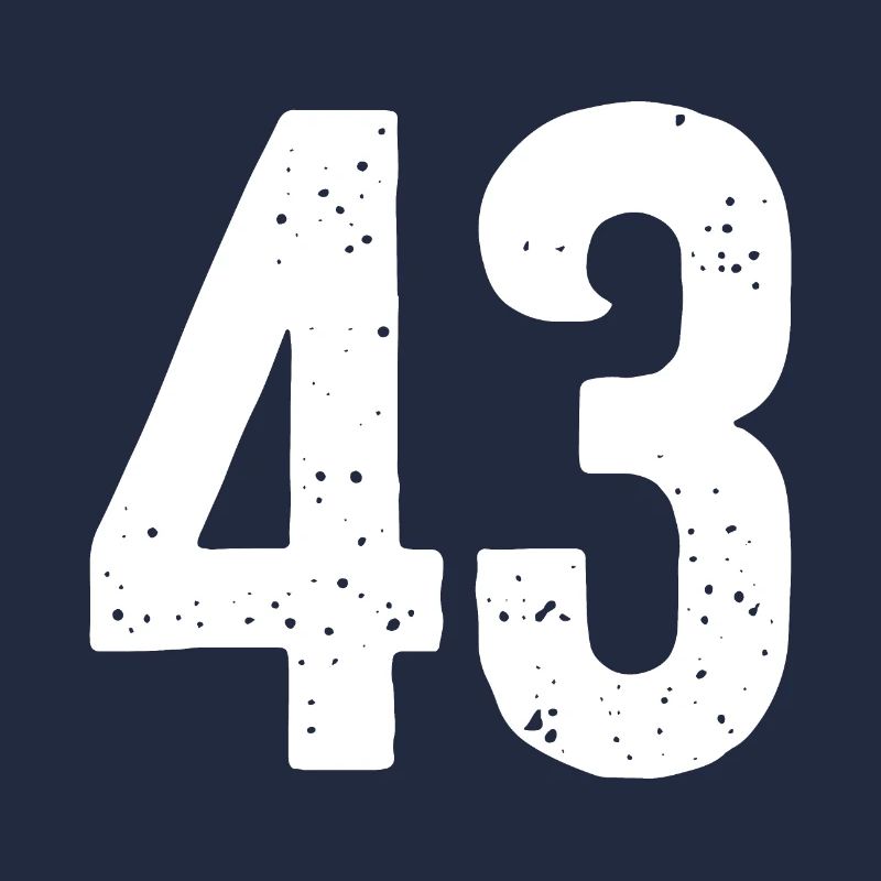 43 Numéros Blanc