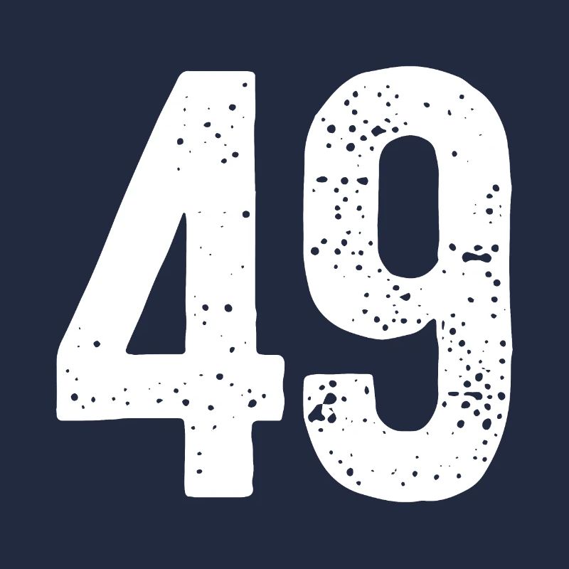 49 Numéros Blanc