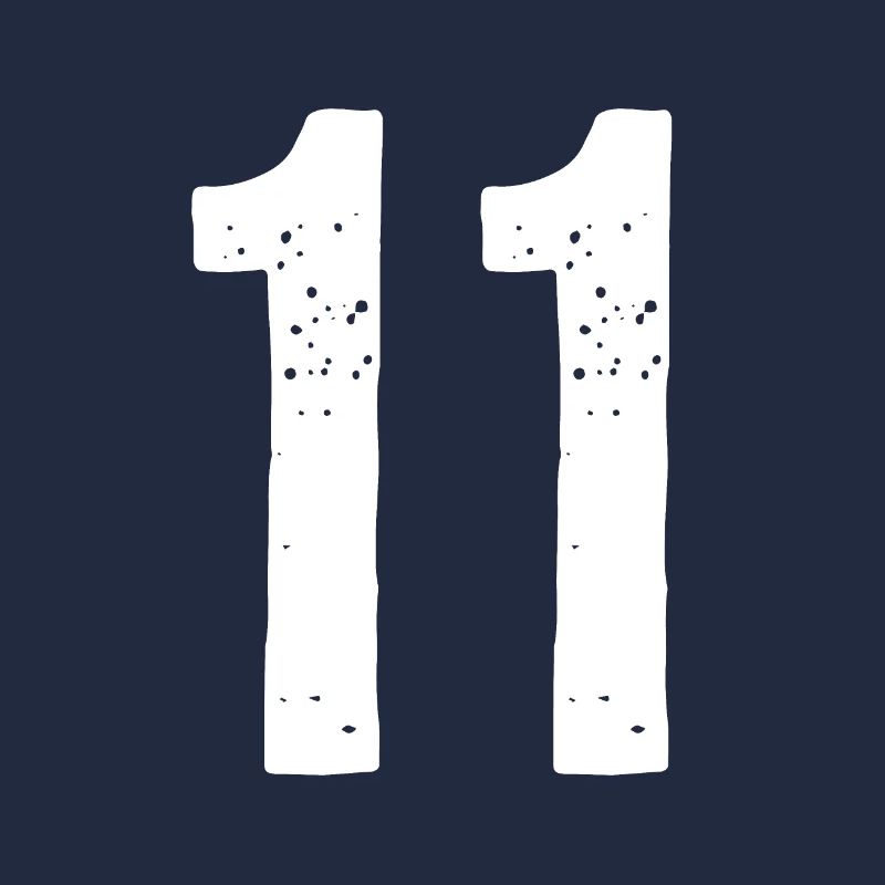 11 Numéros Blanc