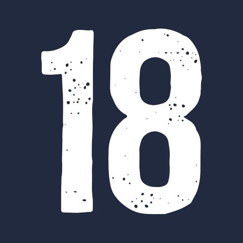 18 Numéros Blanc