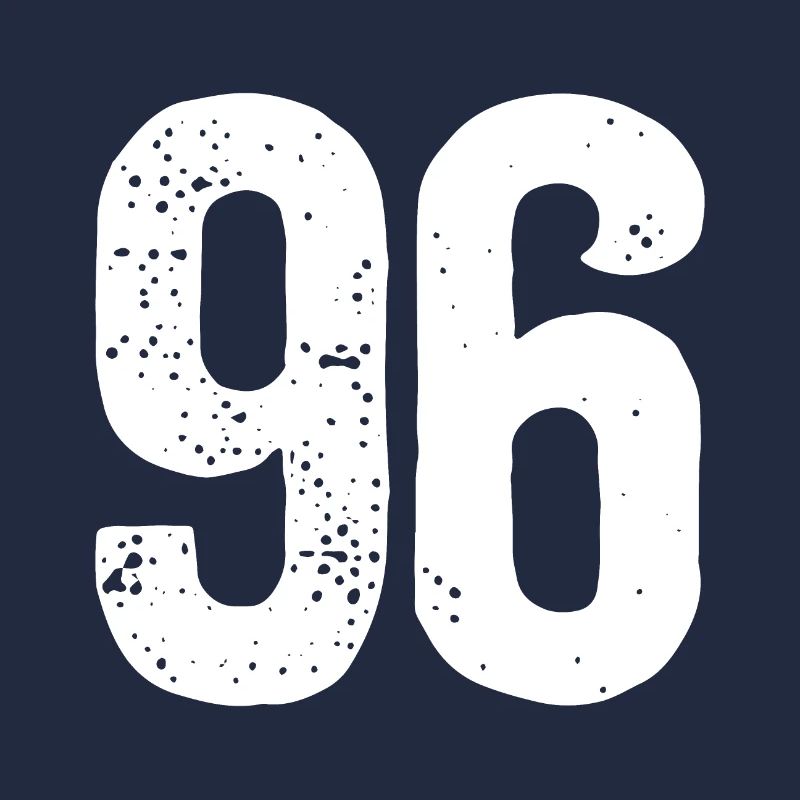 96 Numéros Blanc