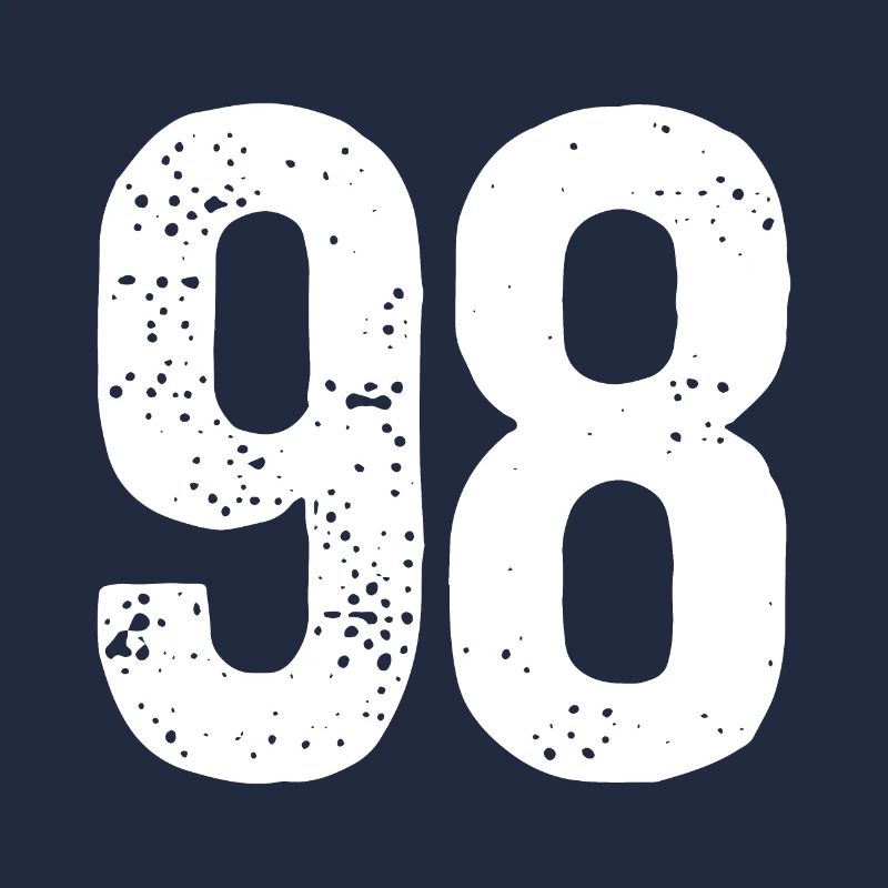 98 Numéros Blanc
