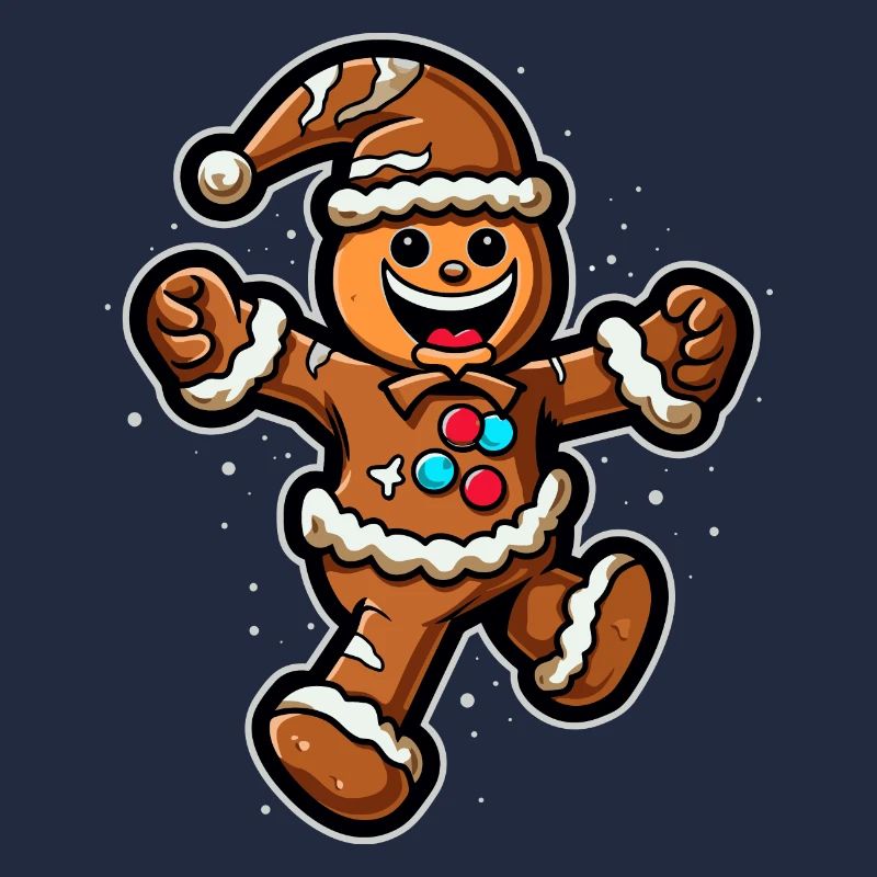 Lebkuchenmann - Weihnachtsmann Weihnachts Geschenk