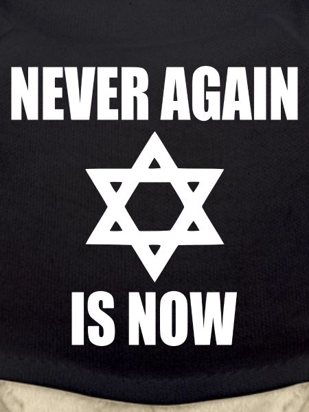 Never again is now