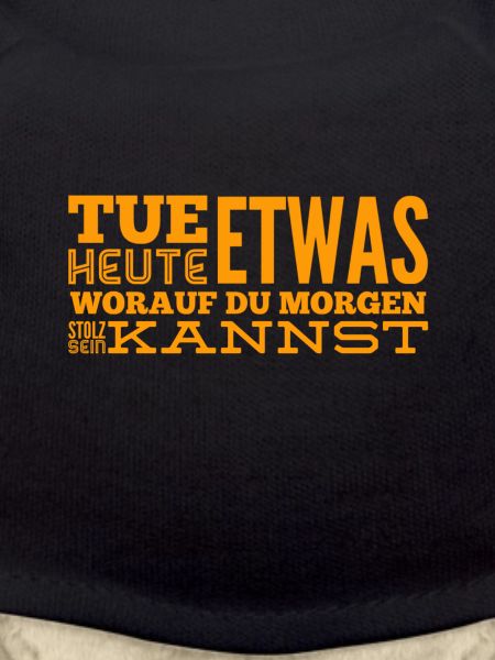 sei stolz auf dich