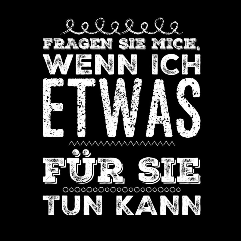 fragen Sie mich