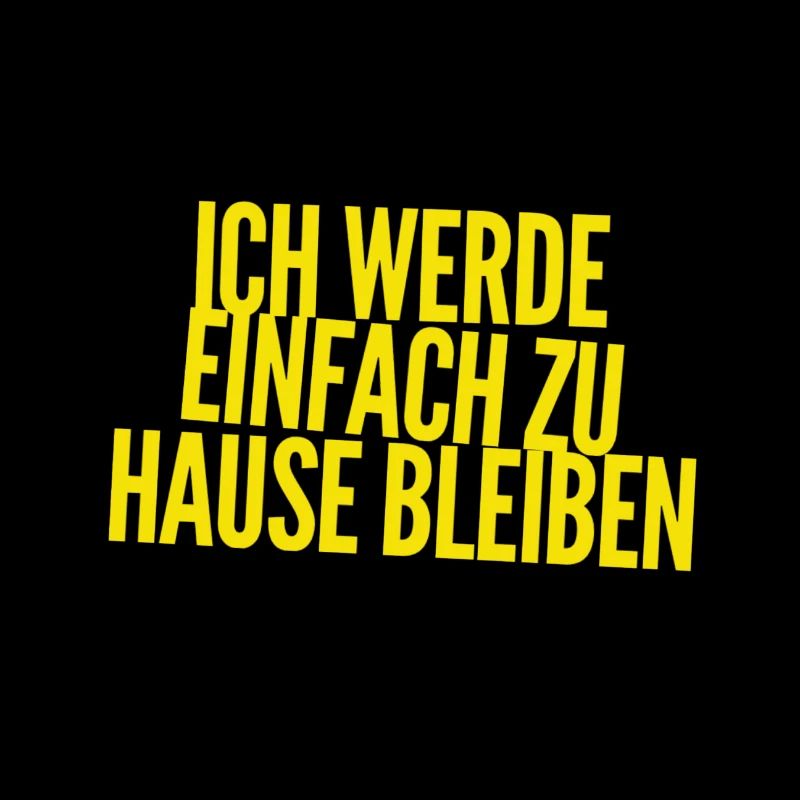 ich gehe nicht aus