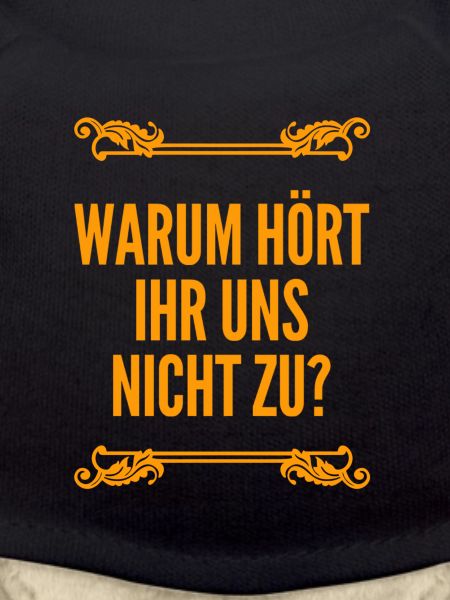 hört uns bitte zu