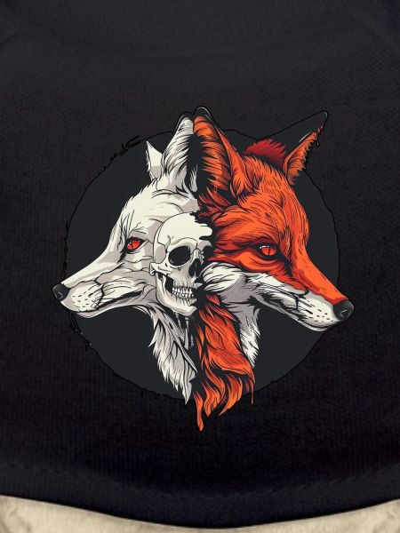 Halloween Fox Skeleton