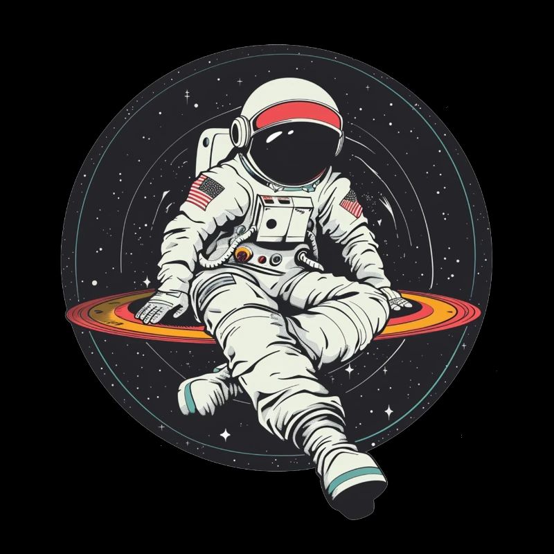 astronaute disque vinyle musique vinyle
