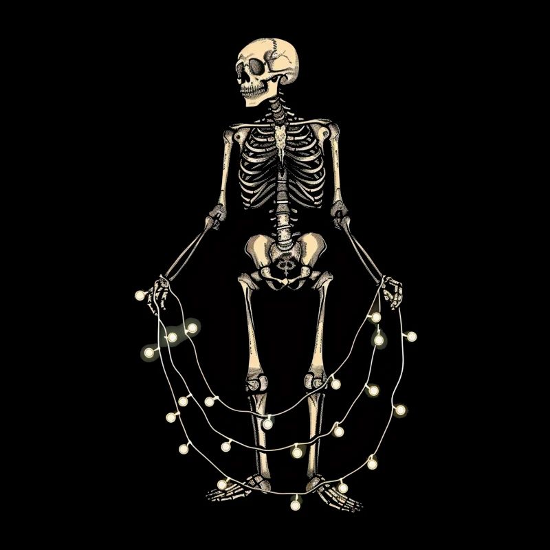 Skeleton Lights Bones Skull