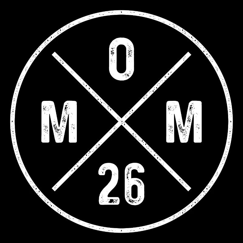 Mom 26 Grunge Baby Muttertag - Mama 2026 Geschenk
