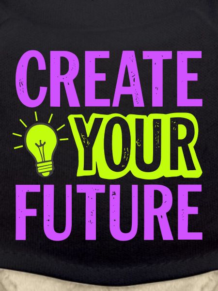 Create Your Future Glühbirne