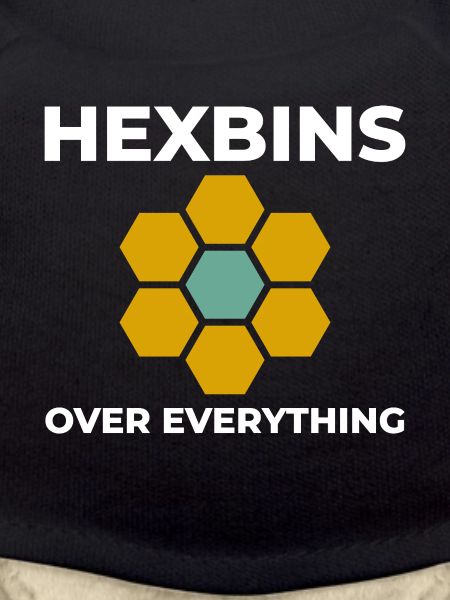 Hexbins Datenvisualisierung GIS Mapping Räumlich