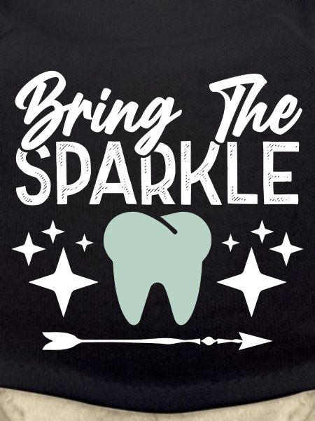 teeth shine