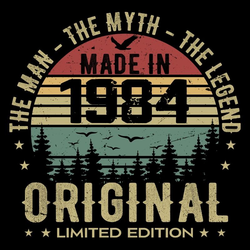 Original 1984 Retro 1984 Geburtstagsgeschenk 1984