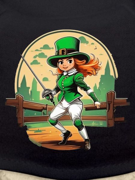 St. Patrick's Day Kleeblatt Fechten