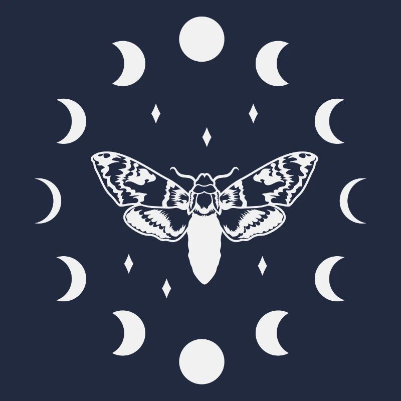 Insect and Moon - Bee Bumblebee Moth Wasp - Nature
