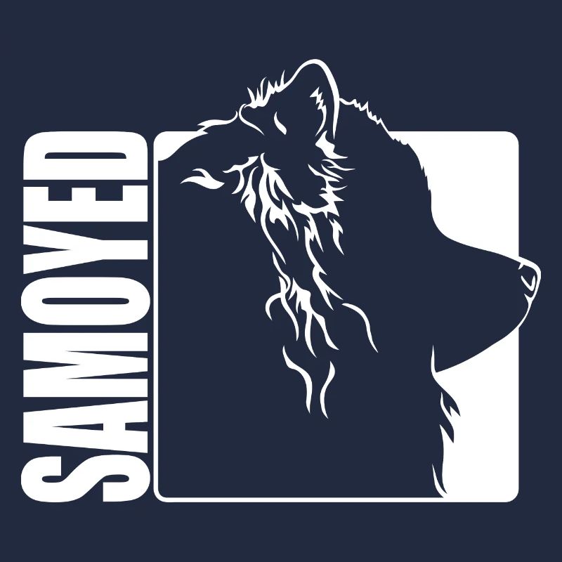 Samoyed Profil Hunde Hund Wilsigns