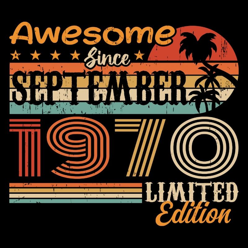 September 1970 - Birthday 1970 September