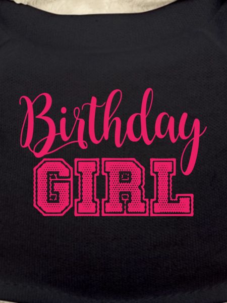 Fille d'anniversaire