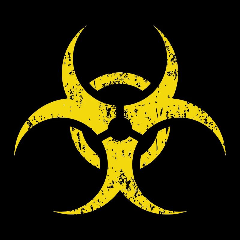Biohazard Symbol Corona Virus Gift Idea Warning