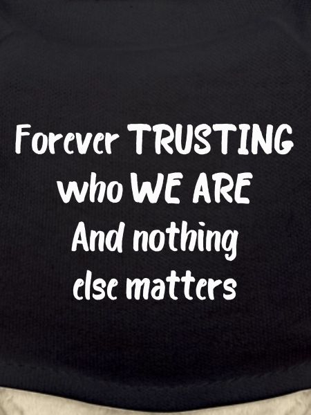 Nothing else matters