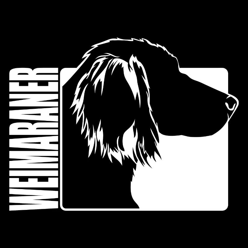 Weimaraner langhaar Profil Hunde Hund Wilsigns